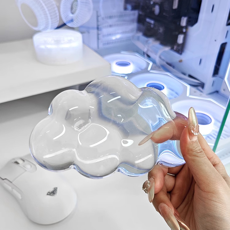 Gaming Console Cloud - Hand Support Transparent Blue Cloud Bracelet