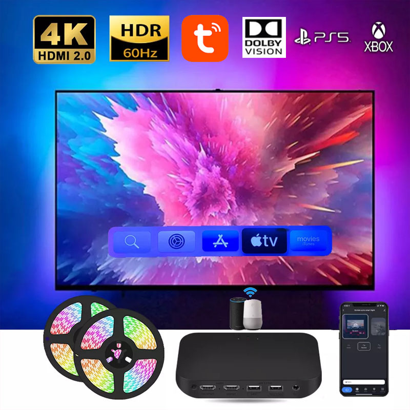 Hdmi Cable 2.1 - Smart Ambient TV Led Backlight For