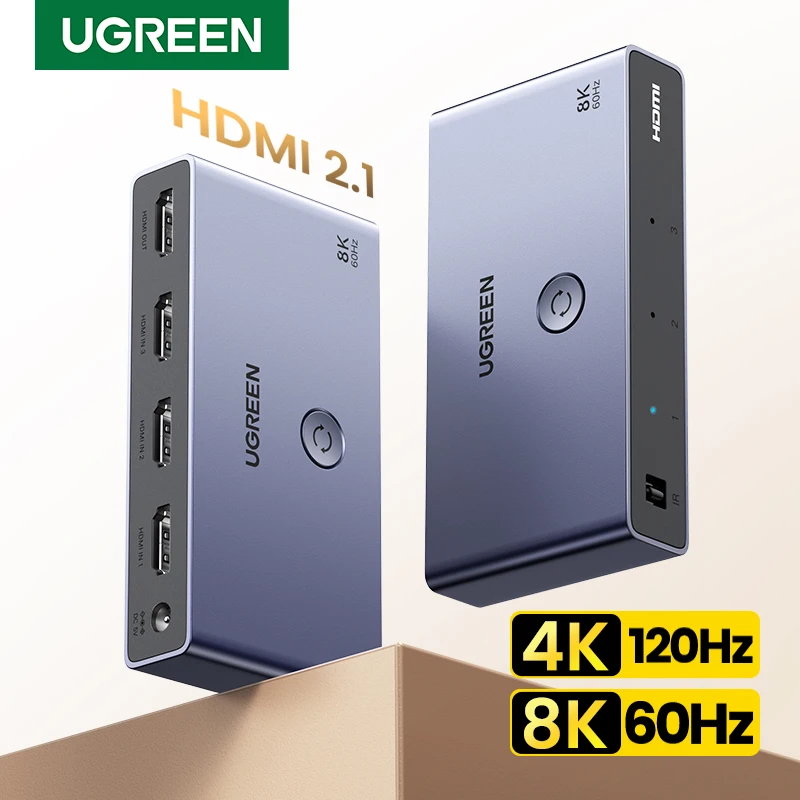 Hdmi Cable 2.1 - UGREEN HDMI 2.1 Switcher 8K 60Hz