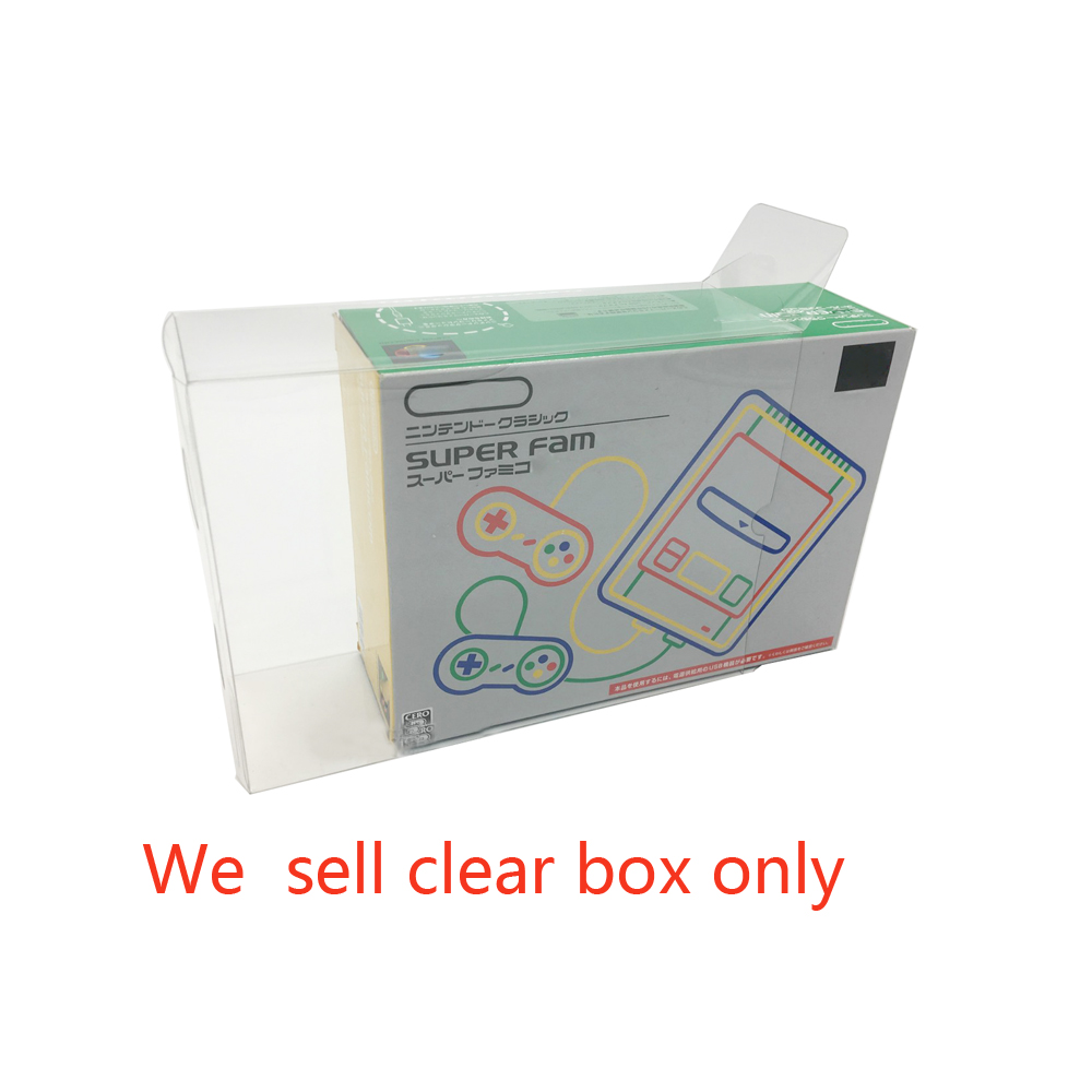 Gaming Console Mario - Transparent Clear Protection BET Box For
