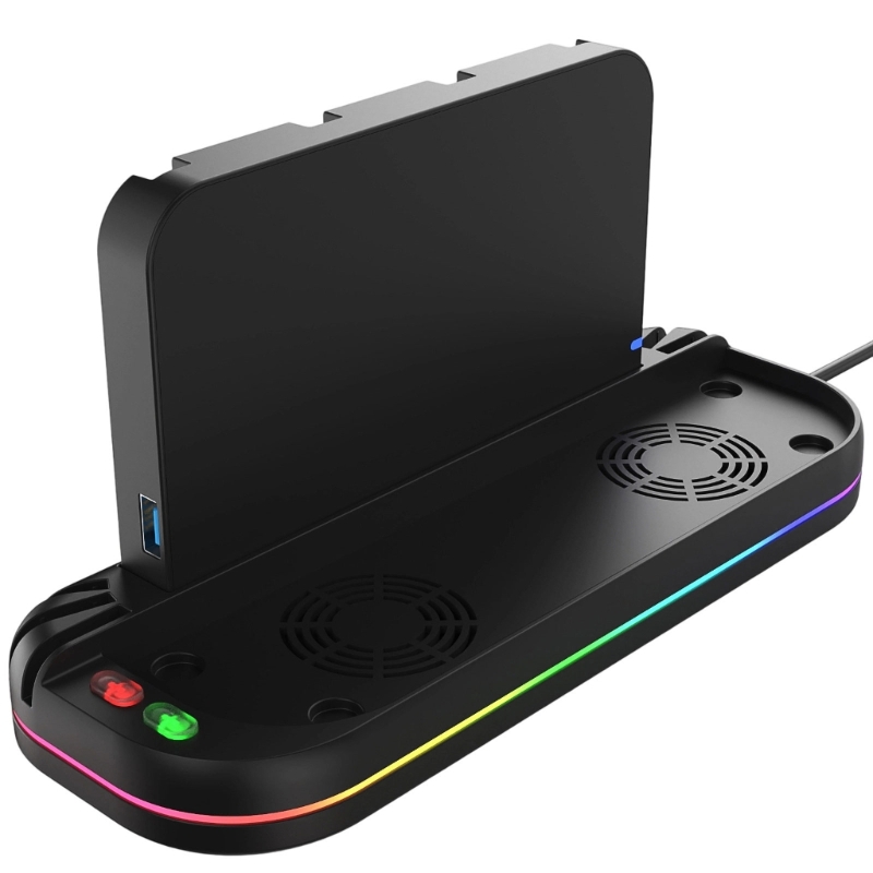 Gaming Console Design - Q6PA Portable Dock Fan & NS2