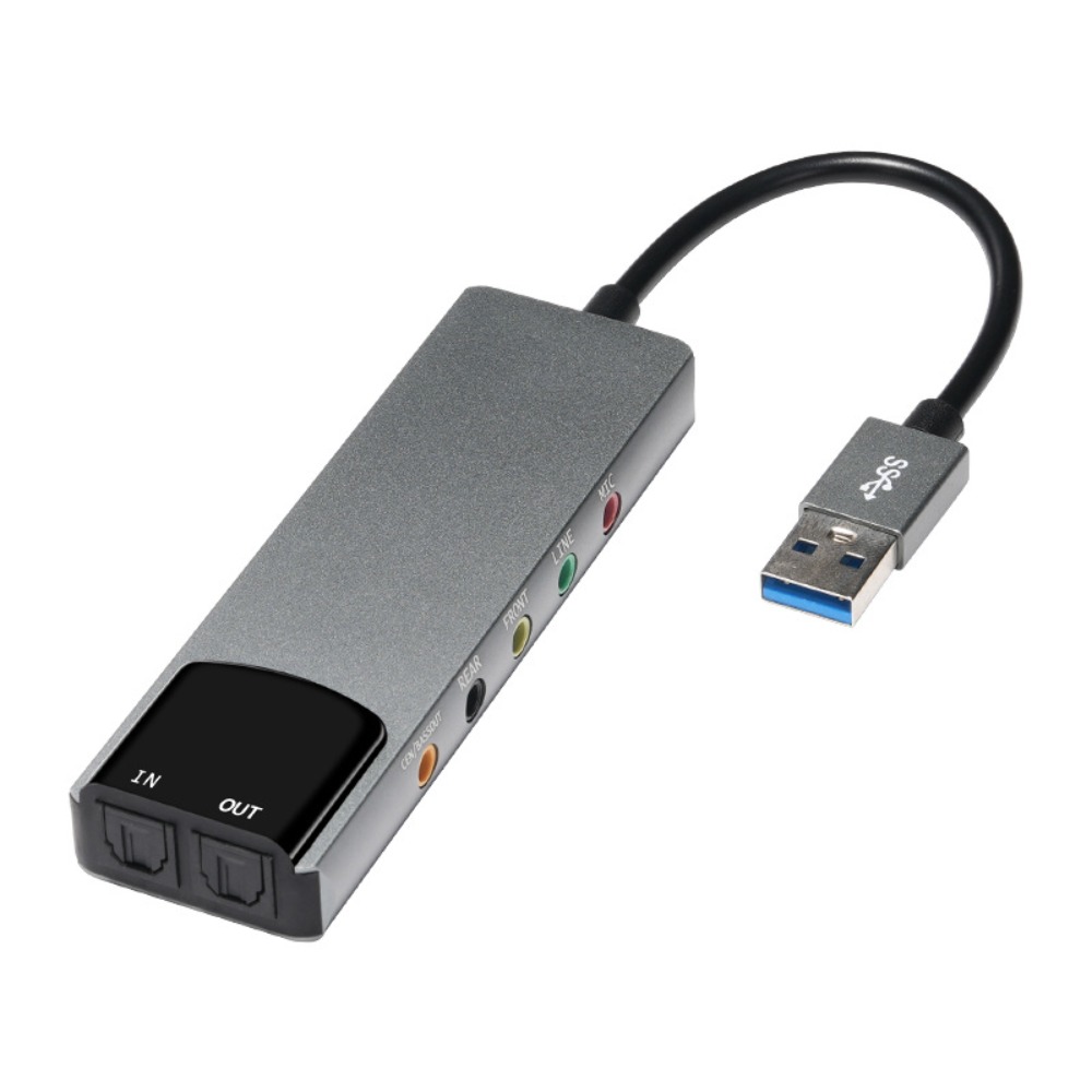 New USB Sound Card 7.1 5.1 Cha - Gaming Console For Pc 评论和价格
