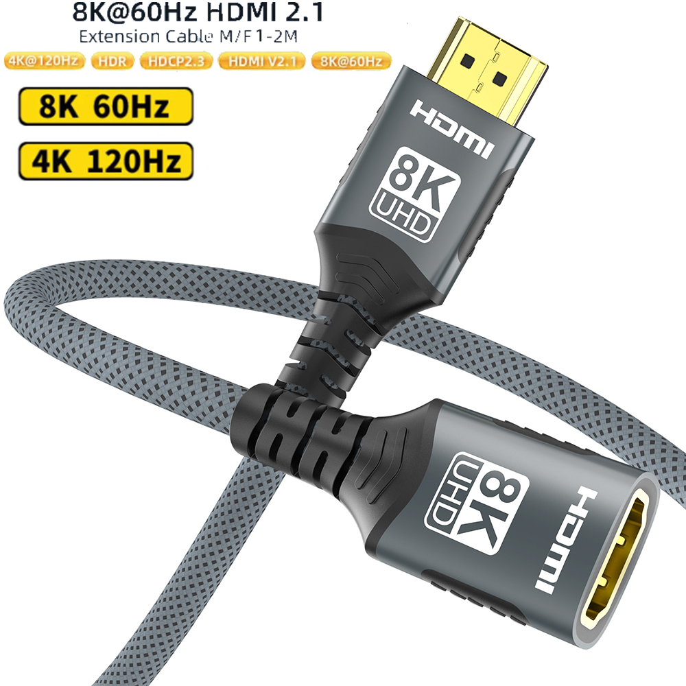 HDMI 2.1 Extension cable 8K HD - Hdmi Cable 2.1 评论和价格