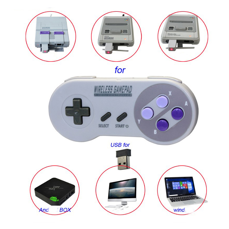2.4G Purple Game Controller Jo - Gaming Console Mario 评论和价格