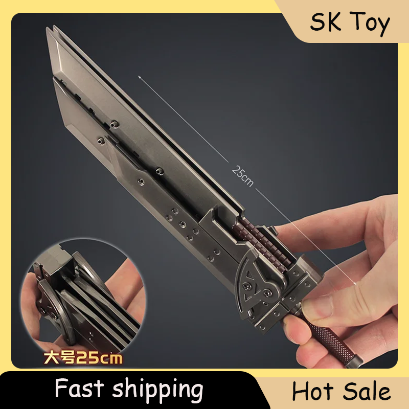 25cm Cloud Buster Sword Fantas - Gaming Console Cloud 评论和价格