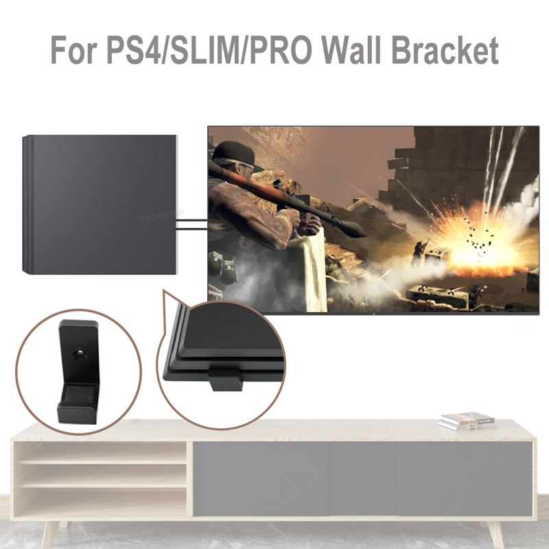 Wall Mount Holder For PS4 Cons - Gaming Console Best 评论和价格