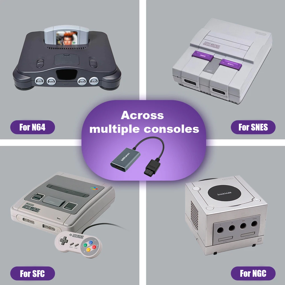 Bitfunx 720P Svideo / AV To HD - Gaming Console Tv 评论和价格