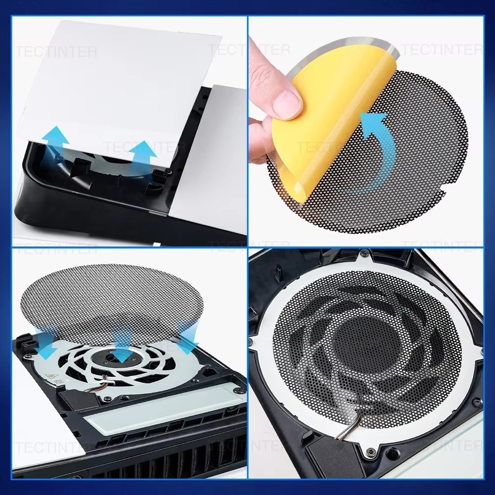 2/4Pcs Breathable Dust Filter  - Gaming Console Design 评论和价格
