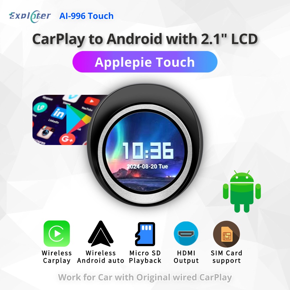 EXPLOTER ApplePie Touch CarPla - Hdmi Cable 2.1 评论和价格