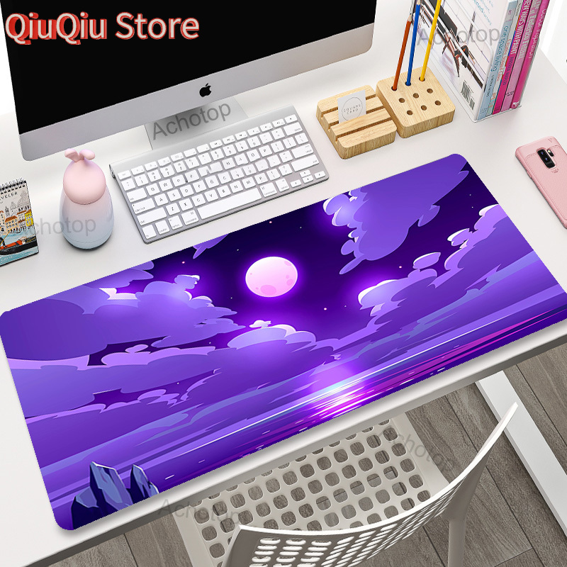 Pink Clouds Mouse Pad Gamer Mo - Gaming Console Cloud 评论和价格