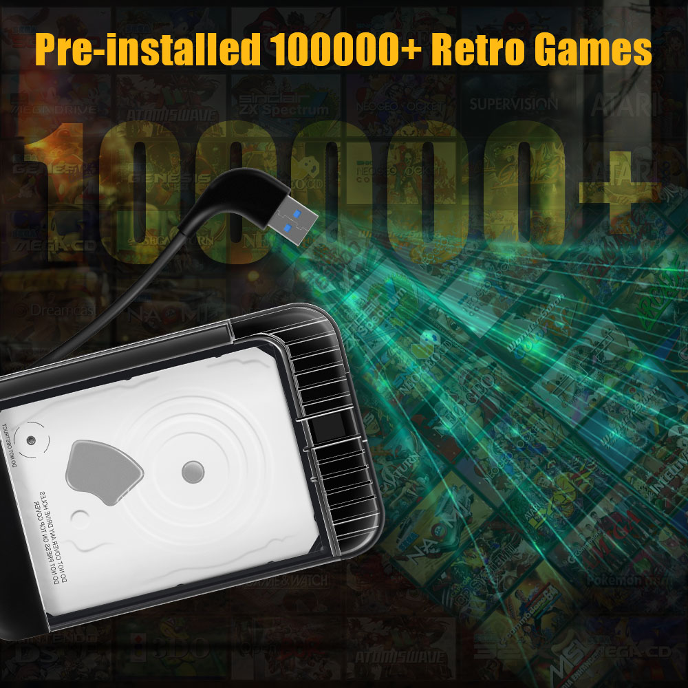 JMachen Hyper Base RB 2TB Gami - Gaming Console Os 评论和价格