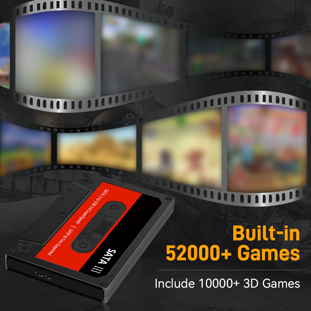 Batocera 500G/2T Emulator Game - Gaming Console.Emulators 评论和价格