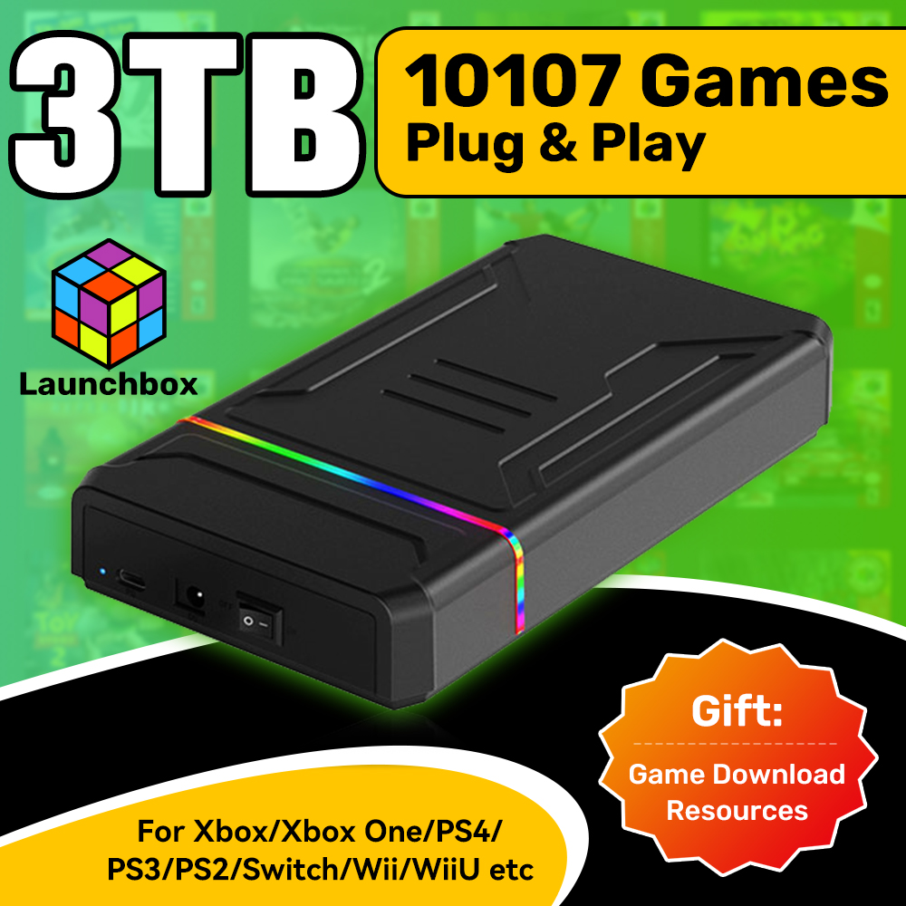 3T Gaming HDD Launchbox OS Ret - Gaming Console Os 评论和价格