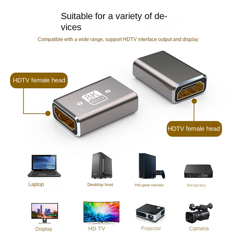 8K HDTV 2.1 Extender 4K Female - Hdmi Cable 2.1 评论和价格