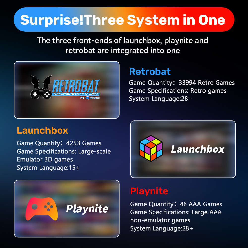 500GB Gaming HDD Retrobat & La - Gaming Console Os 评论和价格