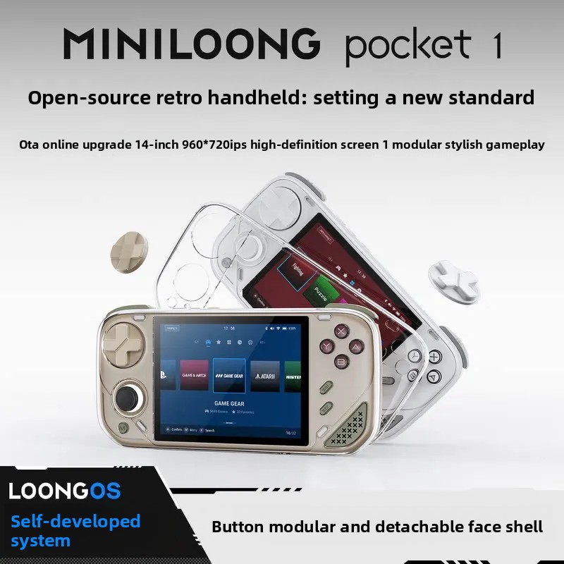 MINILOONG POCKET 1 Retro Handh - Gaming Console Os 评论和价格