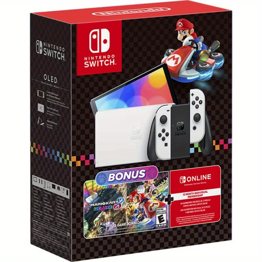 Nintendo Switch OLED Console B - Gaming Console Mario 评论和价格