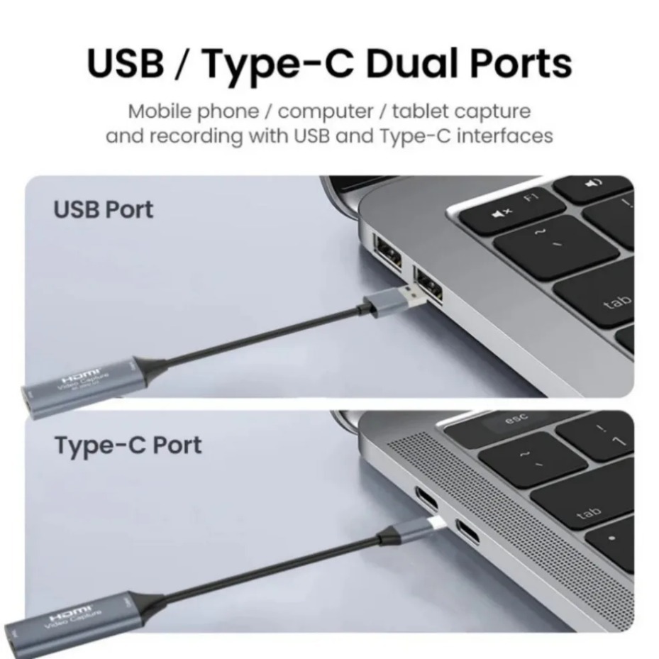 USB-C 2.0/3.0 HDMI Video Captu - Gaming Console For Pc 评论和价格