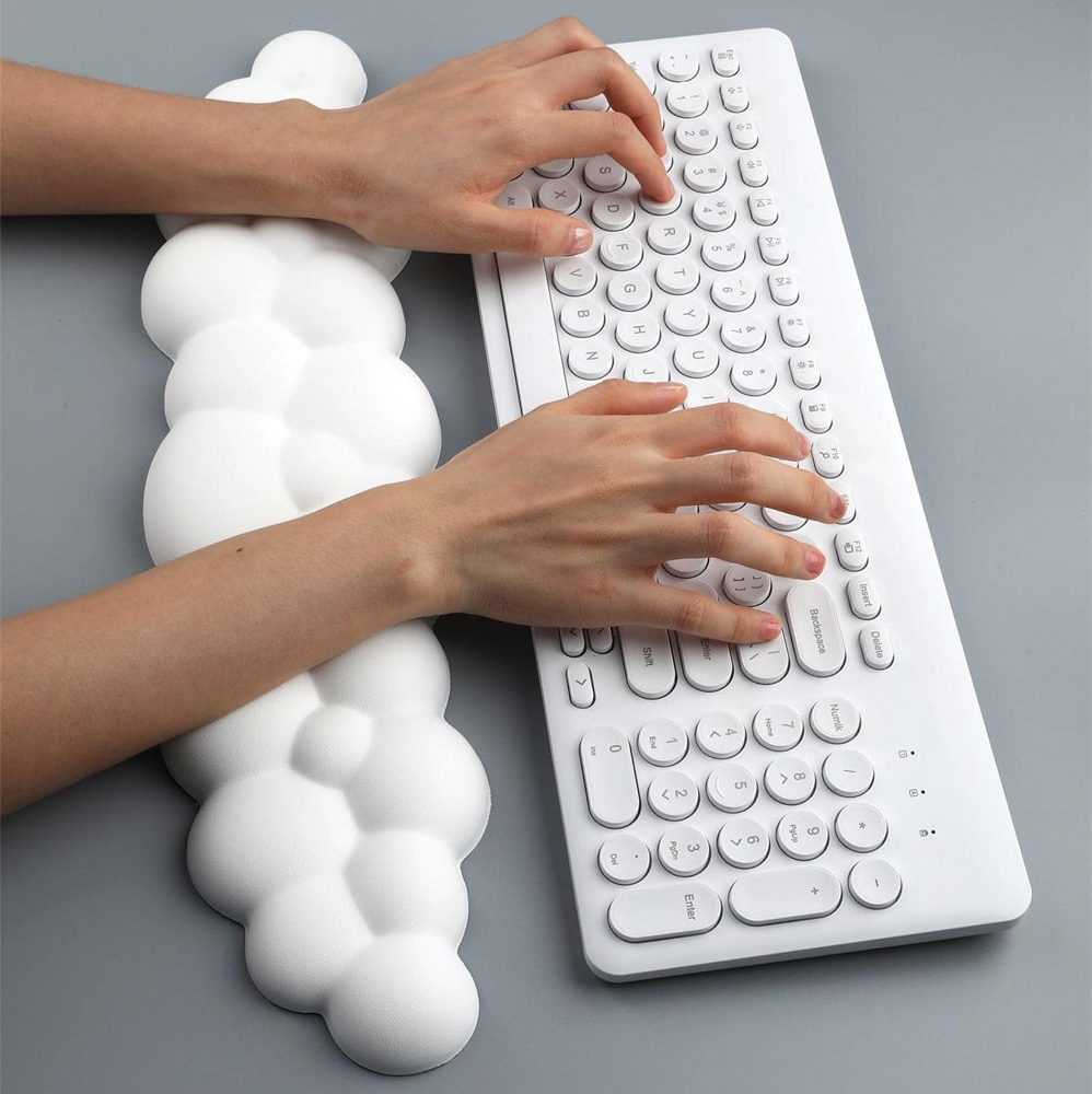 Mouse pad with wrist rest keyb - Gaming Console Cloud 评论和价格