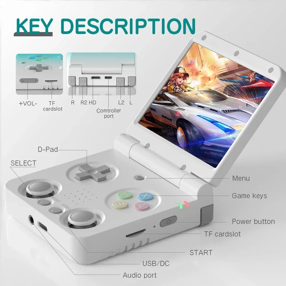 MIYOO Flip V2 Handheld Game Co - Gaming Console Os 评论和价格