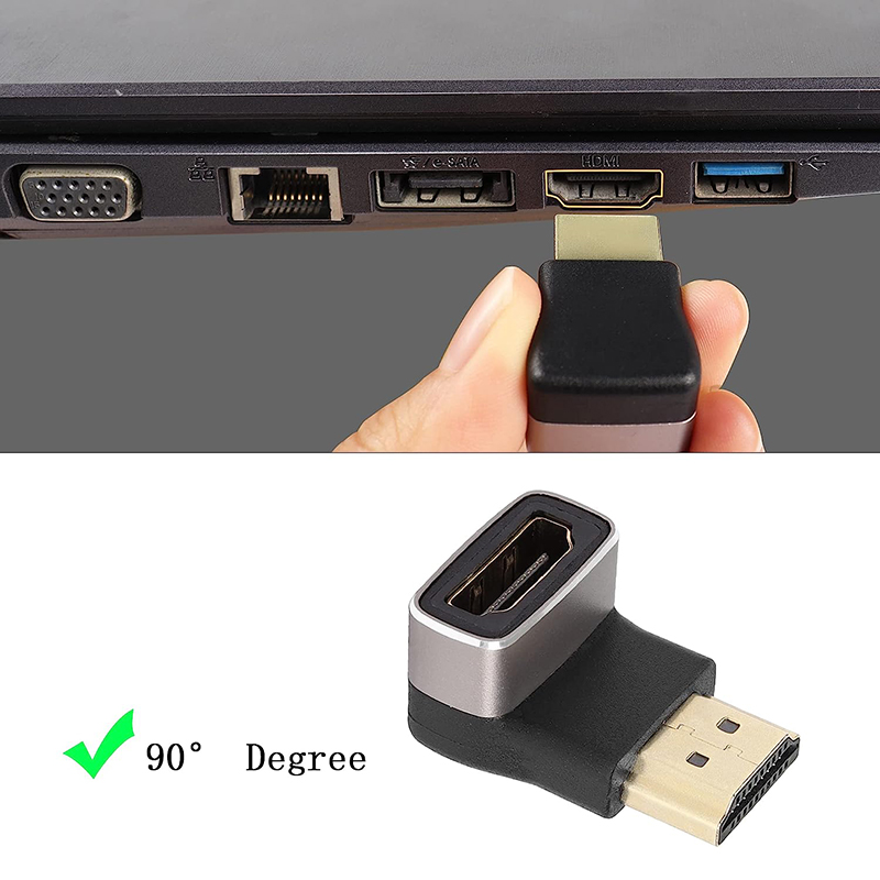 Right Angle HD 2.1 Adapter Mal - Hdmi Cable 2.1 评论和价格
