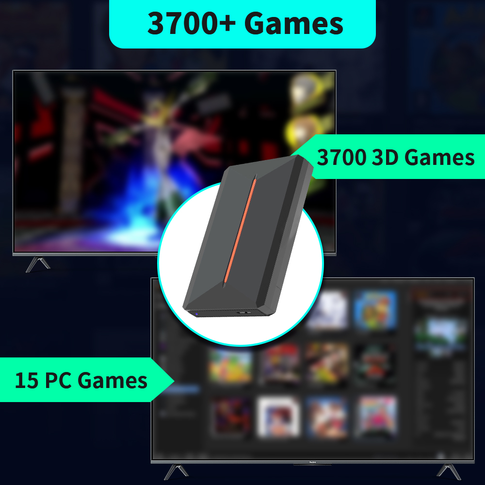 Launchbox OS 500GB Portable Ga - Gaming Console Os 评论和价格