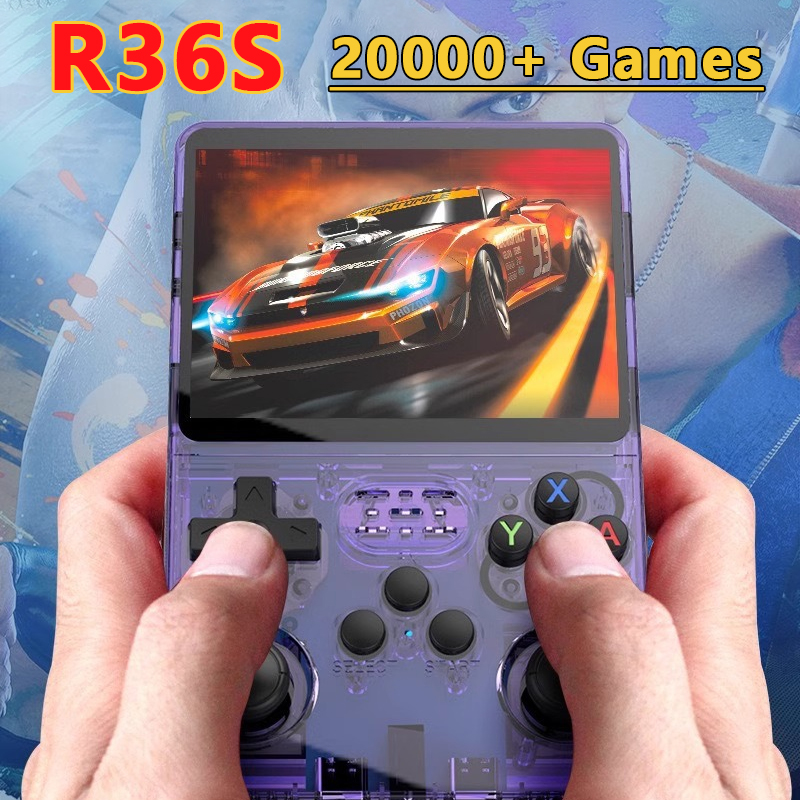 NEW R36S Retro Handheld Game C - Gaming Console Os 评论和价格