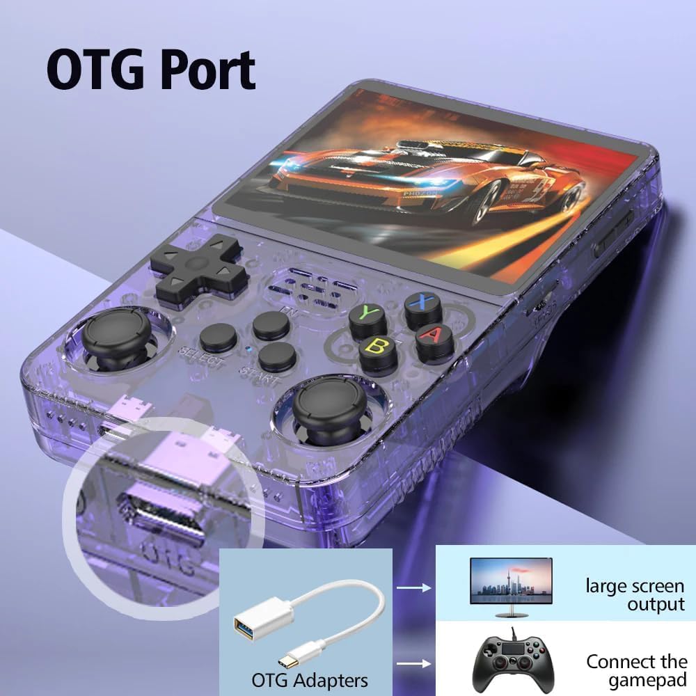 NEW R36S Retro Handheld Game C - Gaming Console Os 评论和价格