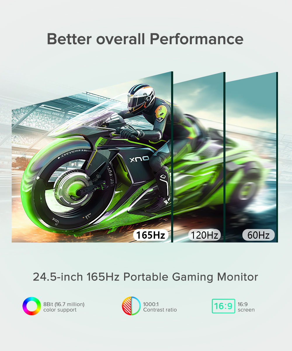 UPERFECT 24.5' 2K Computer Dis - Gaming Console And Monitor 评论和价格