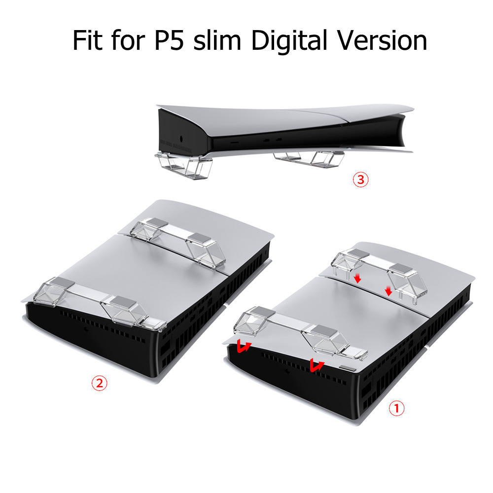 Horizontal Stand for PS5 Slim  - Gaming Console Design 评论和价格