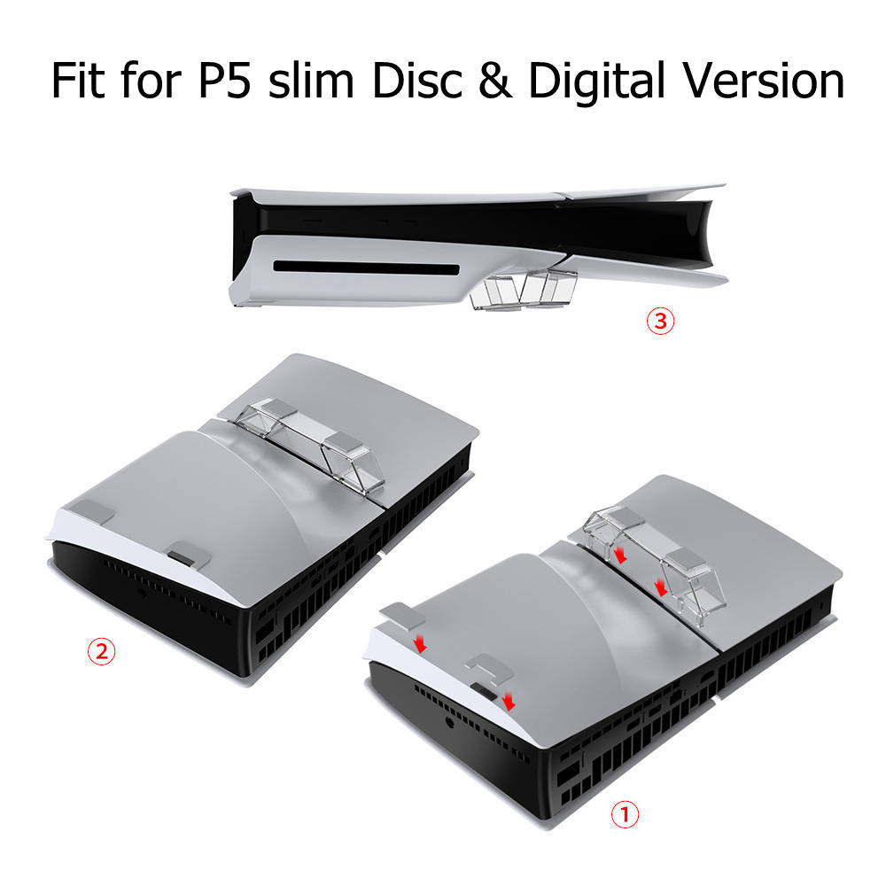Horizontal Stand for PS5 Slim  - Gaming Console Design 评论和价格