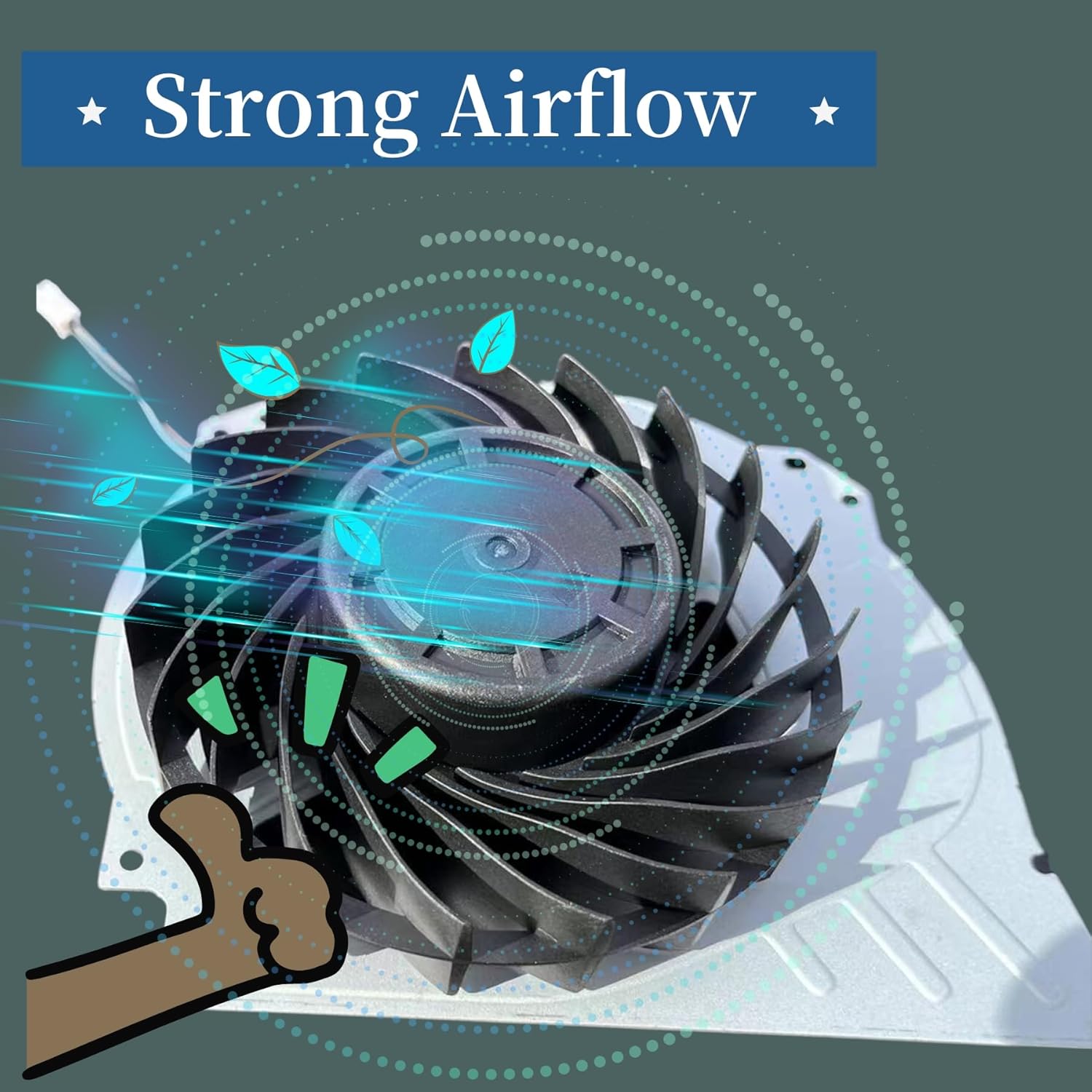 Original Inner Cooling Fan for - Gaming Console Best 评论和价格