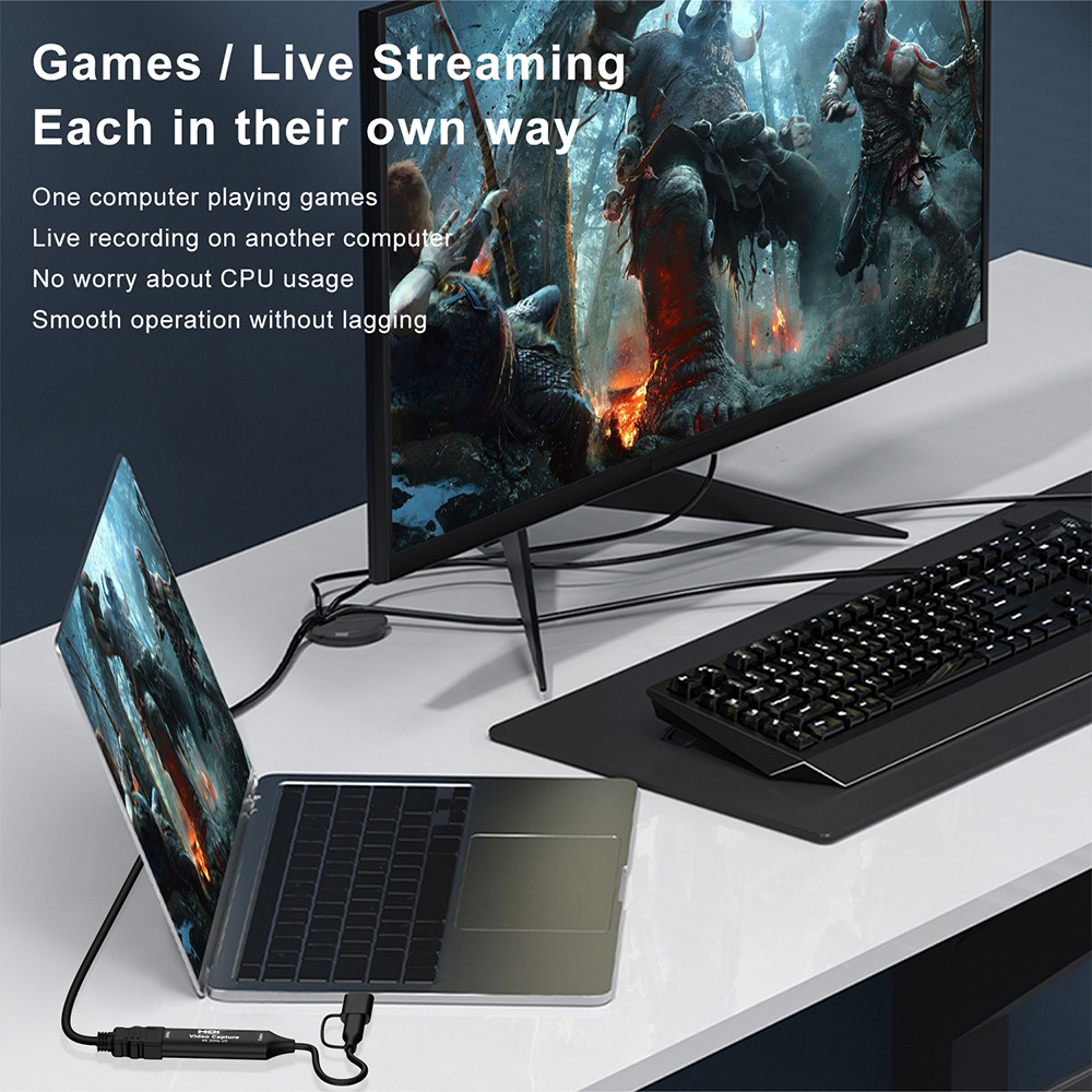 4K HDMI-compatible USB Video C - Gaming Console For Pc 评论和价格